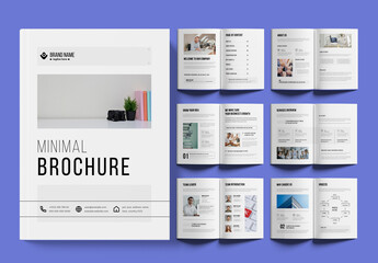 Clean and Minimal Brochure Template