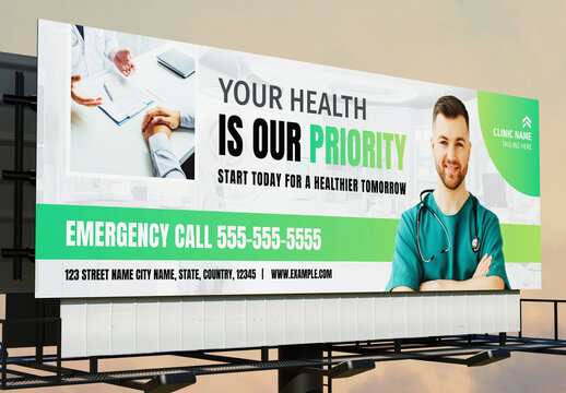 Health Care Clinic Billboard