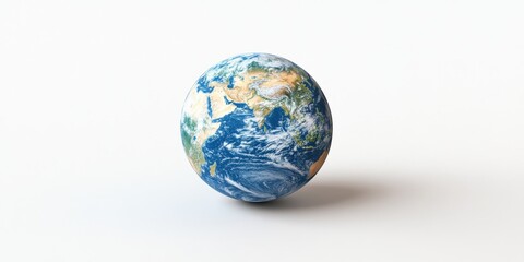Realistic Earth horizon expanding across
