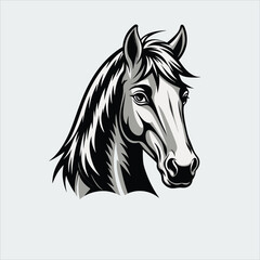 Horse and Horse vector, Horse silhouette,