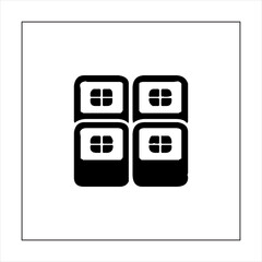 Illustration vector graphic of sushi food icon