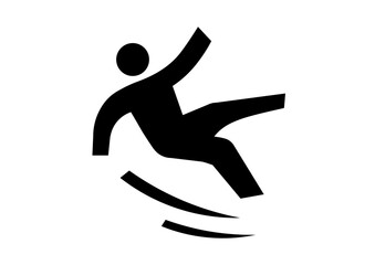 滑る人のアイコン