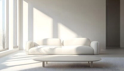 Modern Minimalist Living Room Interior Design