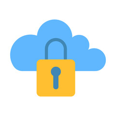 Secure Cloud Icon