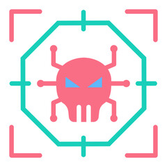 Cyber Threat Hunting Icon