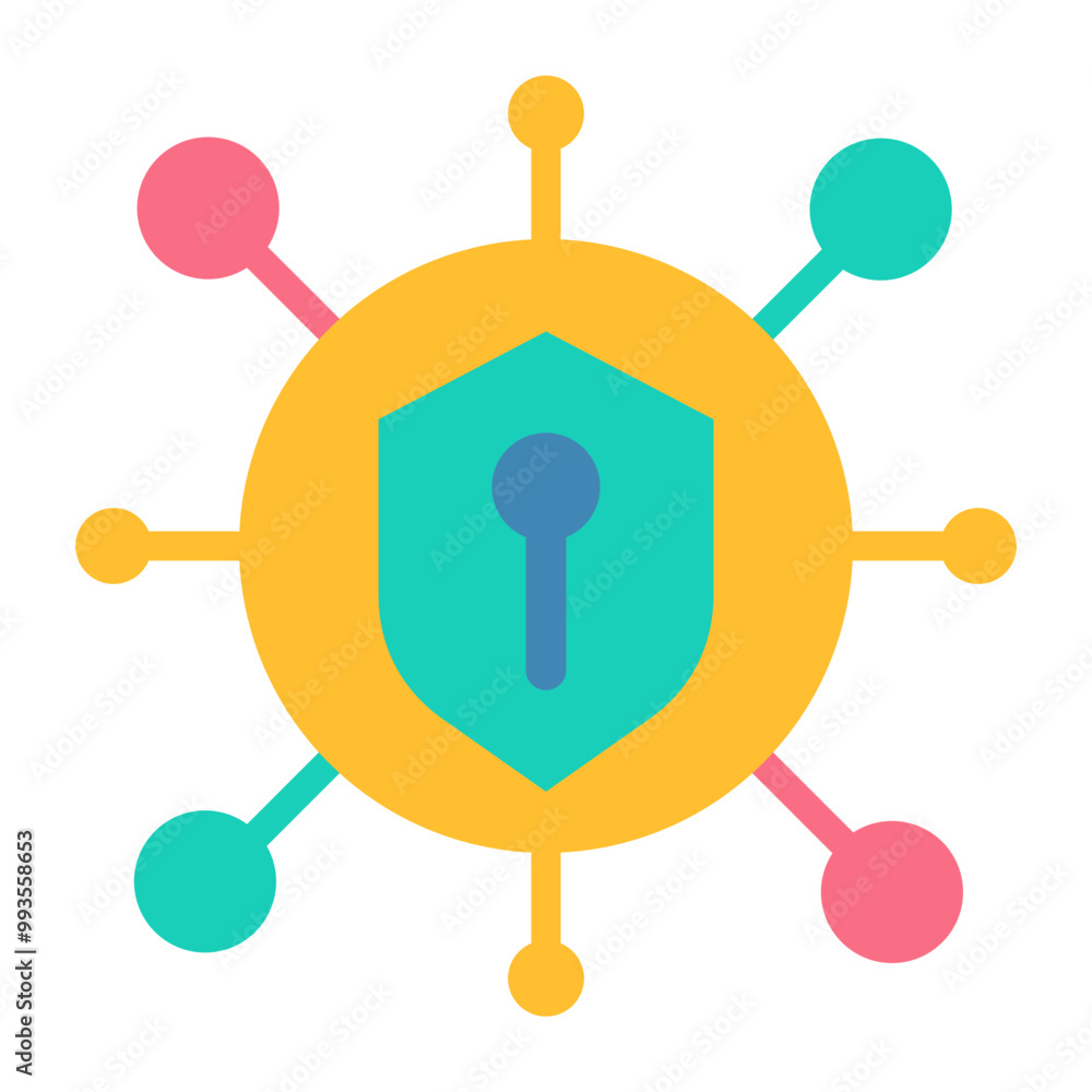 Poster Internet Security Icon