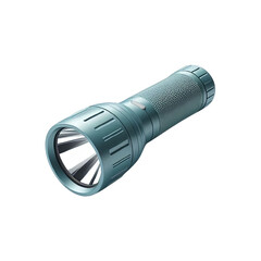 Flashlight isolated on transparent background