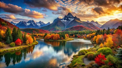 Stunning Landscape Photography Capturing the Beauty of Nature's Diverse Ecosystems and Scenery