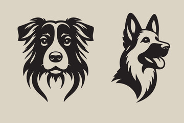  Dog vector ‍and image