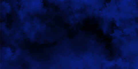  abstract cloud and vapor texture background. Black and blue smoke aquarelle smudge illustration smooth grungy smokey light pastel colors ink glow. blue color powder explosion .