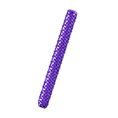 Purple ribbed symbol