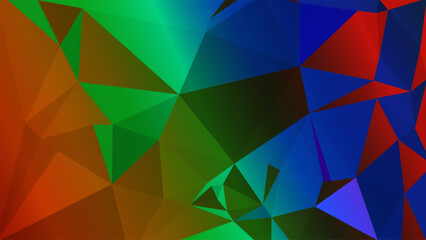 Fototapeta premium Rainbow crystal texture is used for design purposes.