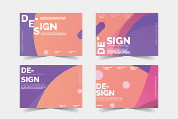 abstract colorfull banner background templates