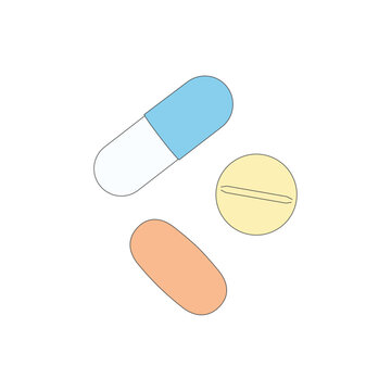 recommend clip art: pill, tablet, Illustration, isolated, icon illustration, clipart