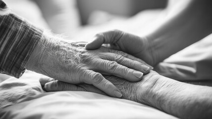 A compassionate touch on Disabilities Day, showcasing support for those with disabilities
