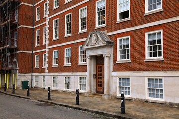 Temple area in City of London, UK