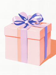 Obraz premium Poster Wall art Acrylic Retro Delicate shades Postcard Cute Lovely Beautiful Sweet Christmas Gift Packaging