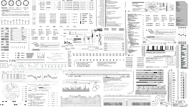 user interface infographic elements HUD technological . white background Texture.HUD 2GFX Technology Sci Fi 2D texture.2