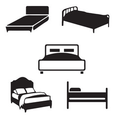 Bed Frame vector design 