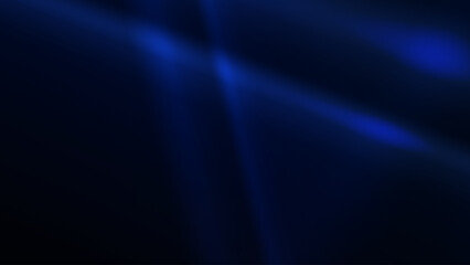Dark blue gradient background with light effect. Abstract elegant horizontal background. Modern blue background.