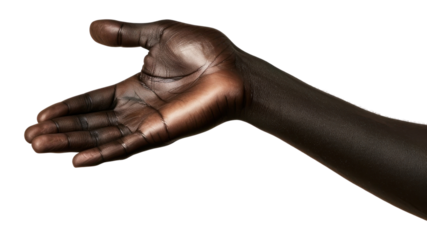 PNG Black skin hand finger adult jewelry.