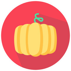 pumpmin round flat vector icon