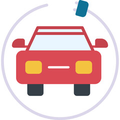 Car Charging Icon