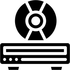 DVD Player, Music And Multimedia, Bluray, Cd Burning, Cd Player, Music Player Icon