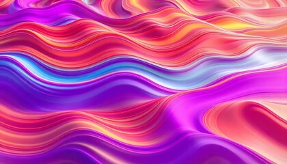 Obraz premium A dynamic abstract background featuring rippling waveforms in fluid motion, creating a sense of rhythm and energy across the composition 