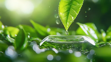 Natural extraction process of Epigallocatechin from green tea leaves
