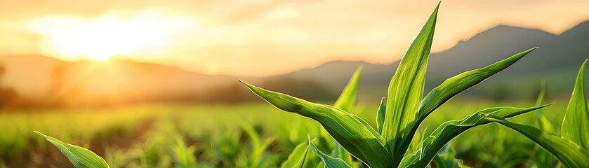 Obraz premium Organic Farming in Lush Rural Fields - Sustainable Agriculture Practices Showcased by Farmers Committed to Eco-Friendly Living and Global Environmental Movement