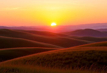 Fototapeta premium Golden Horizon