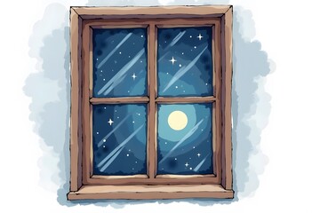 Window vector illustration.
