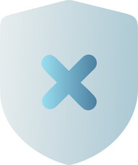 Obraz premium attachments, icon colored shapes gradient