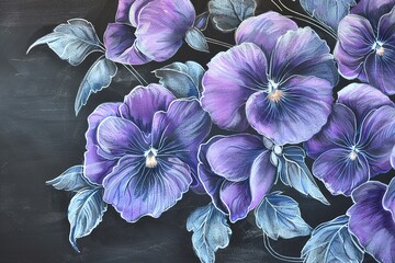 Watercolor hand-drawn illustration of a flower on a white background. Isolated element for decor.