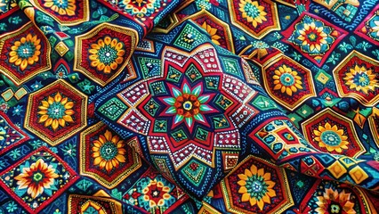 Vibrant Geometric Print Patterns for Textiles, Backgrounds, and Fashion Design Projects