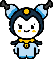 kuromi, icon broken line