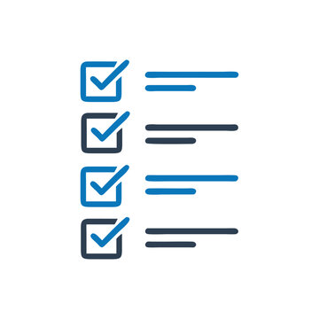 recommend clip art: Check box selected,  Vote icon, Poll icon