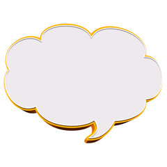 Chat Bubble Icon, Speech and Messaging Communication Symbol