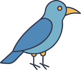 Fototapeta premium bird, icon