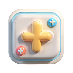 Obraz premium plus cute 3d illustration icon