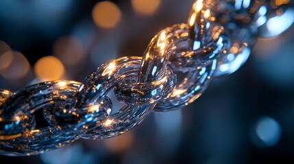 Captivating Image Showcasing the Intricacies of a Luminous Transparent Data Cable