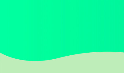 Light green gradient background with wave design. Usable for social media, story, poster, banner, backdrop, advertisement, business, presentation and various design works