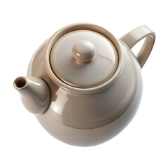a teapot 3d illustration icon