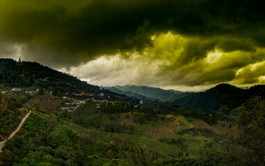 Mountains, Landscapes and Vineyards 