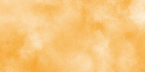 Smeared ink effect bright orange and yellow color shades watercolor background. grunge and empty smooth Old stained paper background,  Multicolored splashed watercolor background with stains.