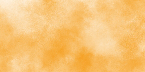 Ancient yellow or orange grunge texture background.  Watercolor wash painting texture, Light multicolor pastel watercolor,  Smeared ink effect bright orange and yellow color shades watercolor.