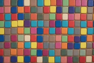 Fototapeta premium Colorful Mosaic Tile Background.