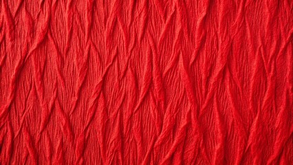 Vibrant Red Texture Paper Background for Creative Design and Art Projects, Crafting and Decoration