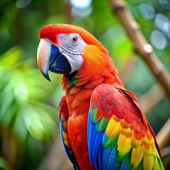 Obraz premium Parrot: Colorful Companions of the Skies
